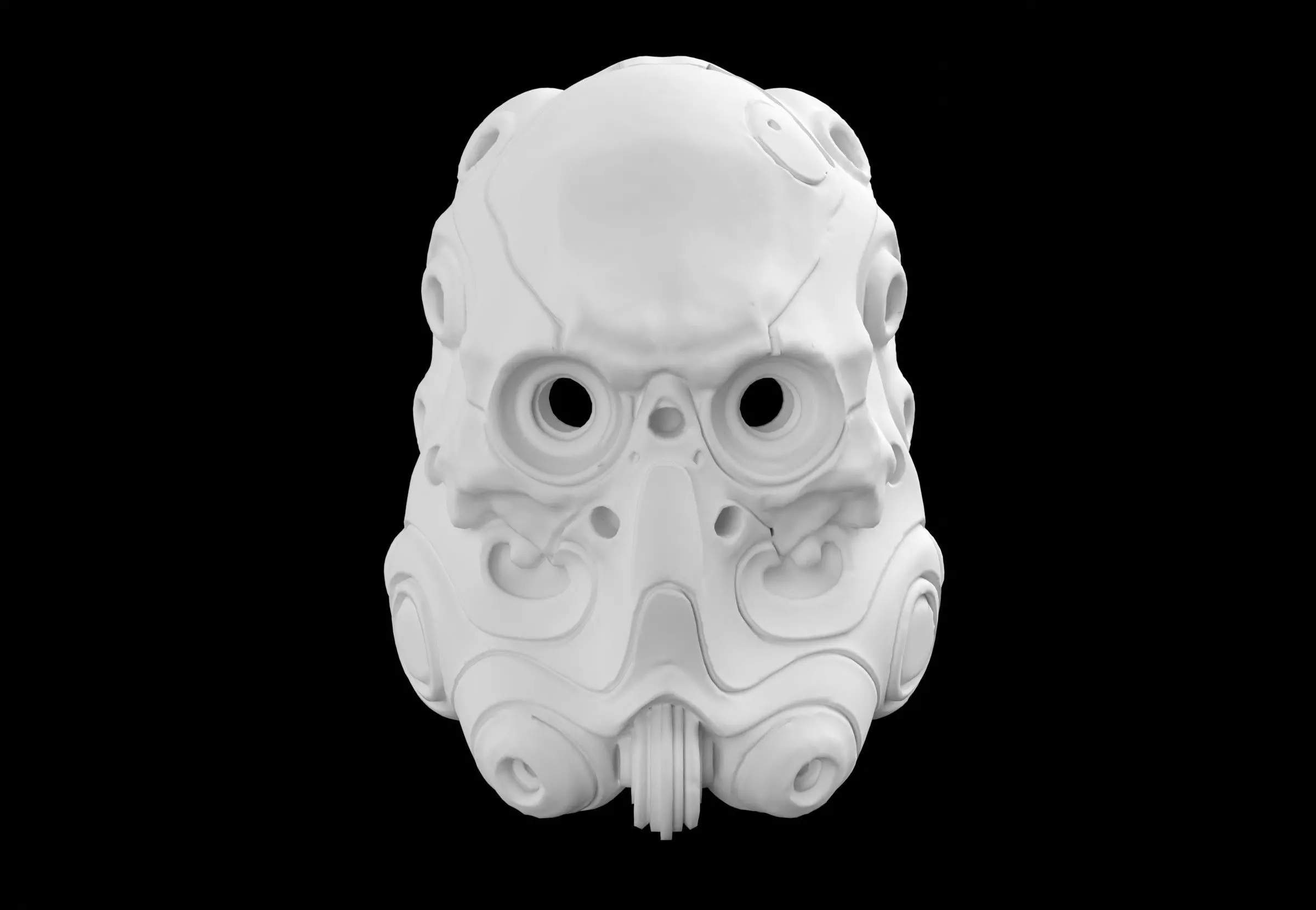 scifi mask 3D model_6
