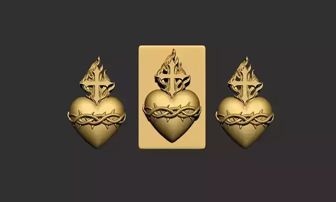 Sacred Heart 2 3D print model