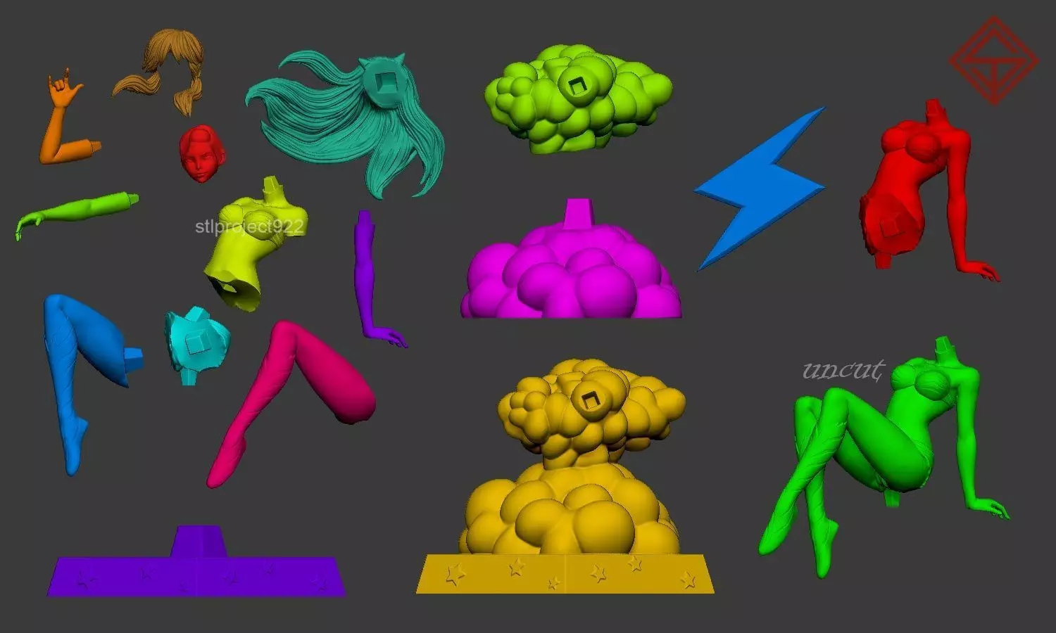 Lum - Ramu 3D print model_2