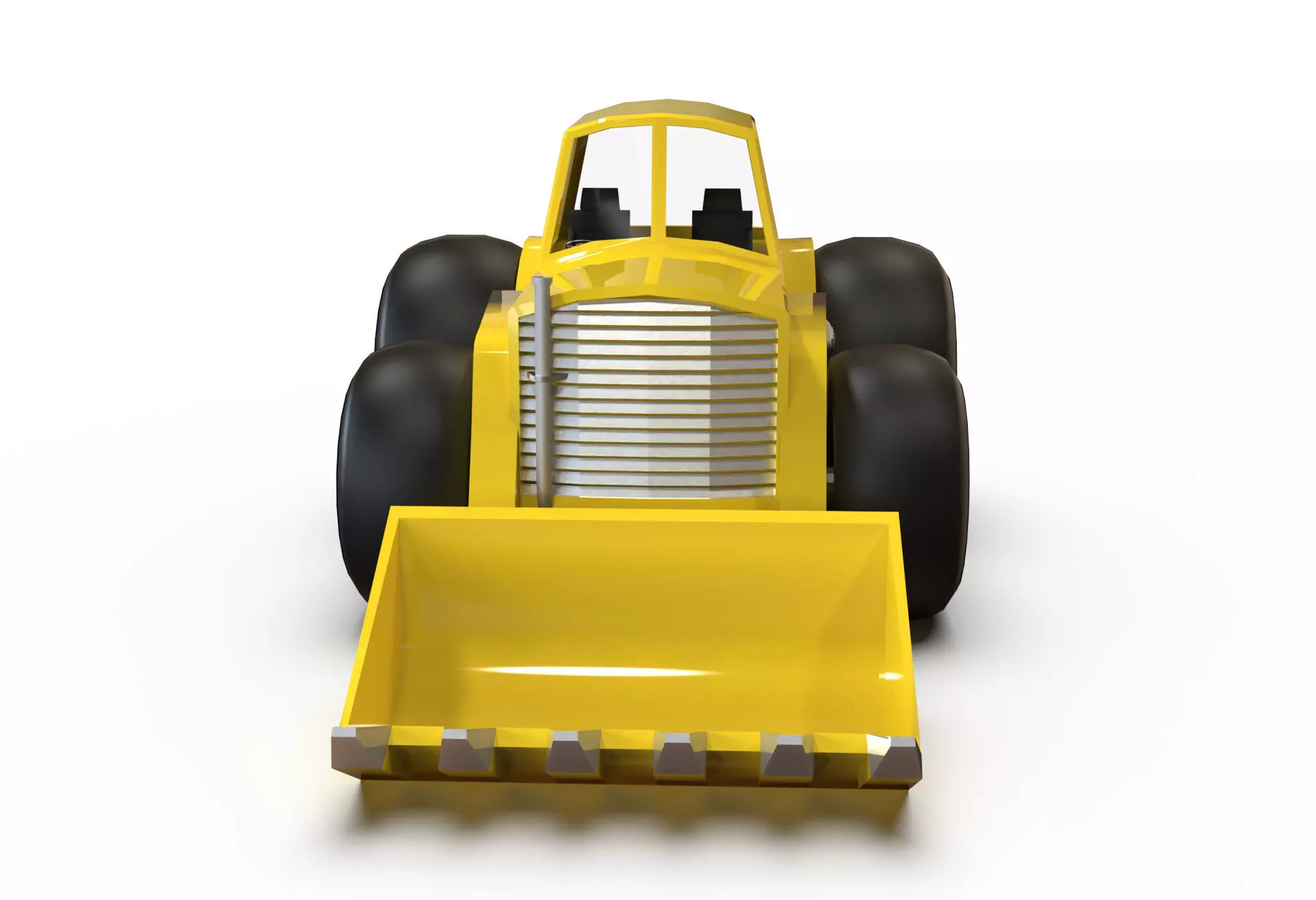 Track Low Poly  3D model_1