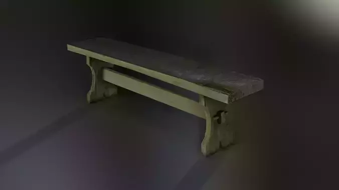 Wooden Bench