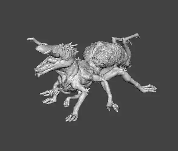 QUEEN CRAWLER MINIATURE MODEL FIGURE FANTASY OR HORROR GAMES RPG