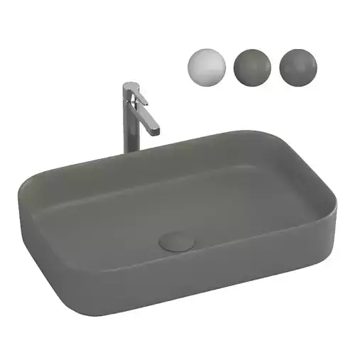 Overhead washbasin Cielo Shui Comfort SHCOLAR60 60x40