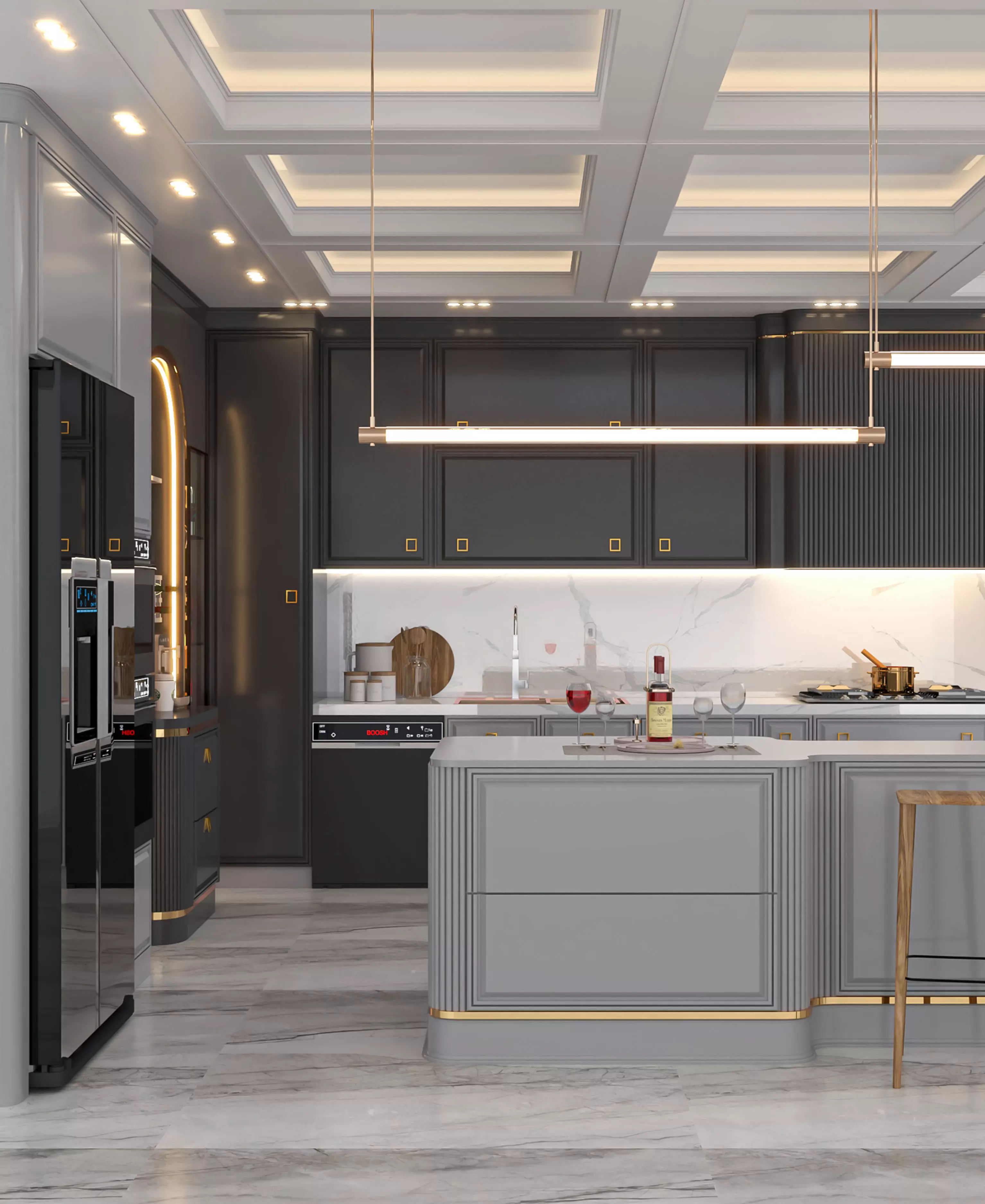 kitchen evermotione 3D model_12