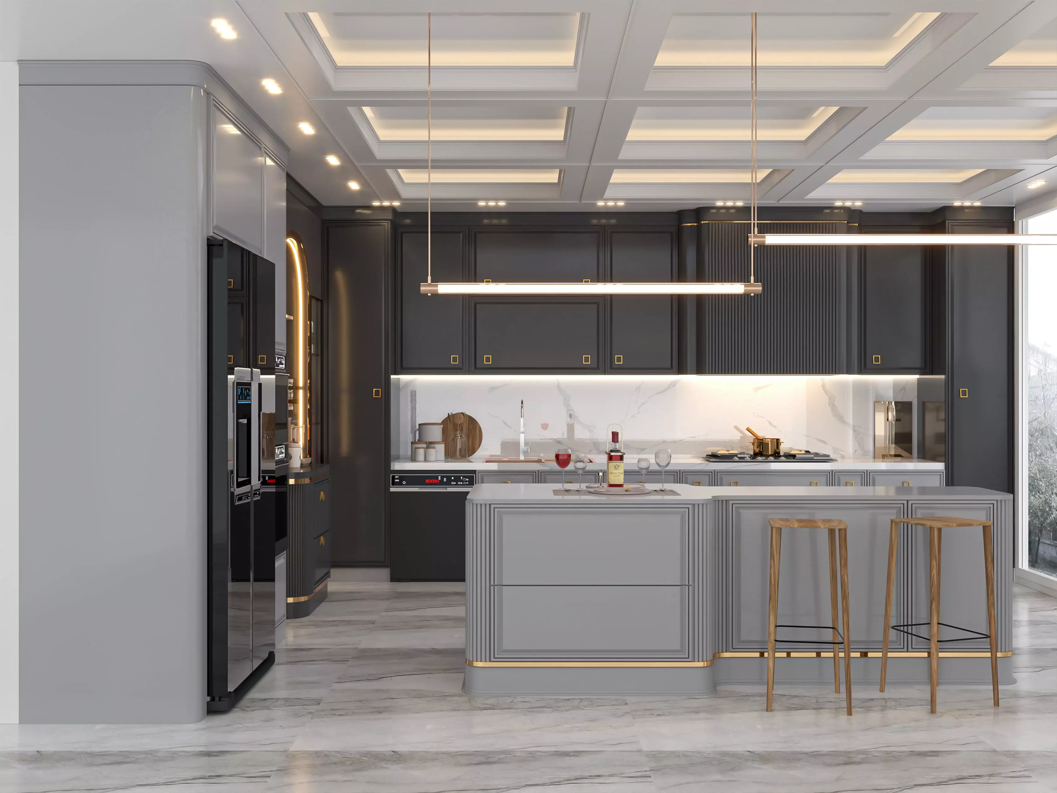 kitchen evermotione 3D model_17