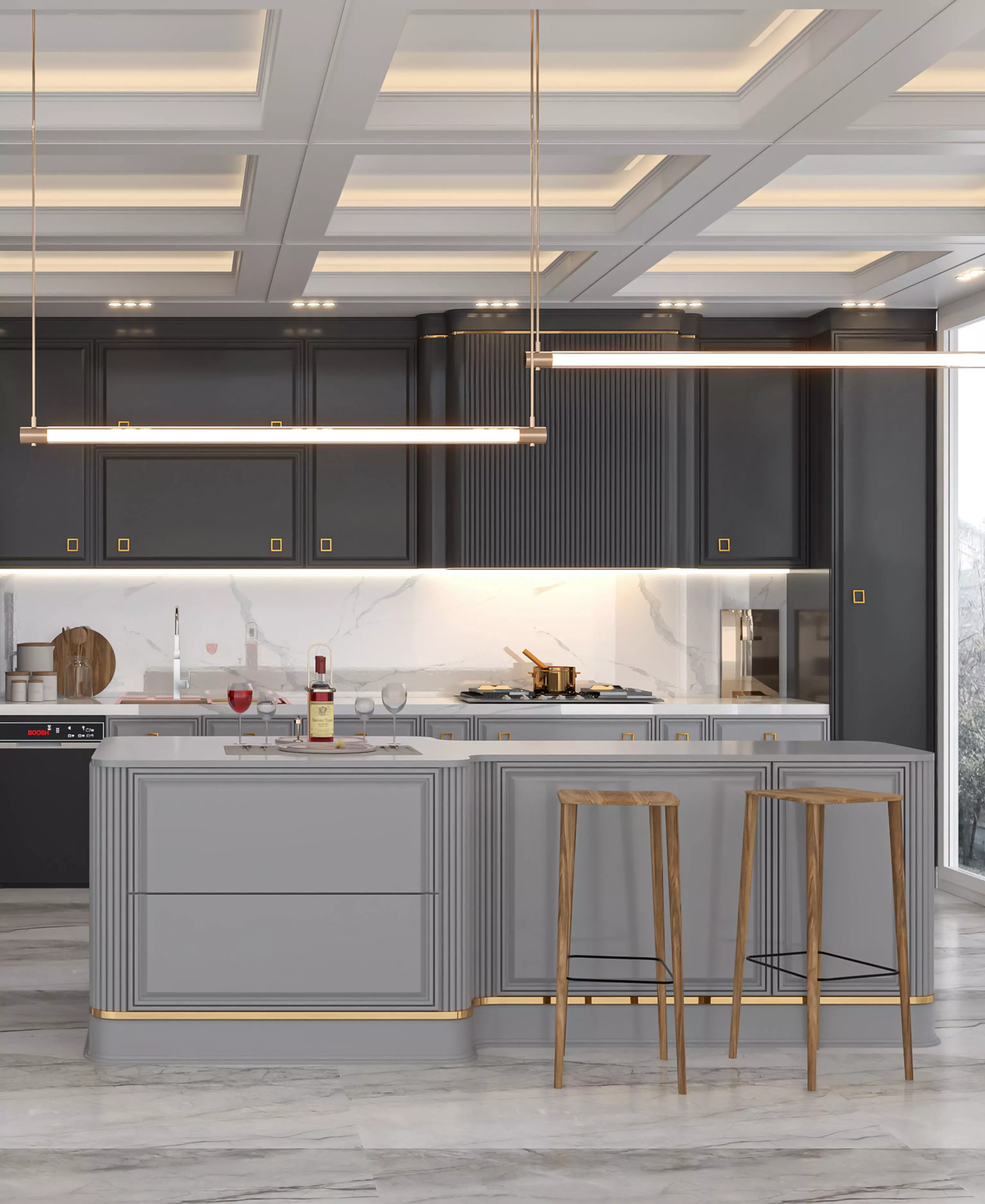 kitchen evermotione 3D model_13