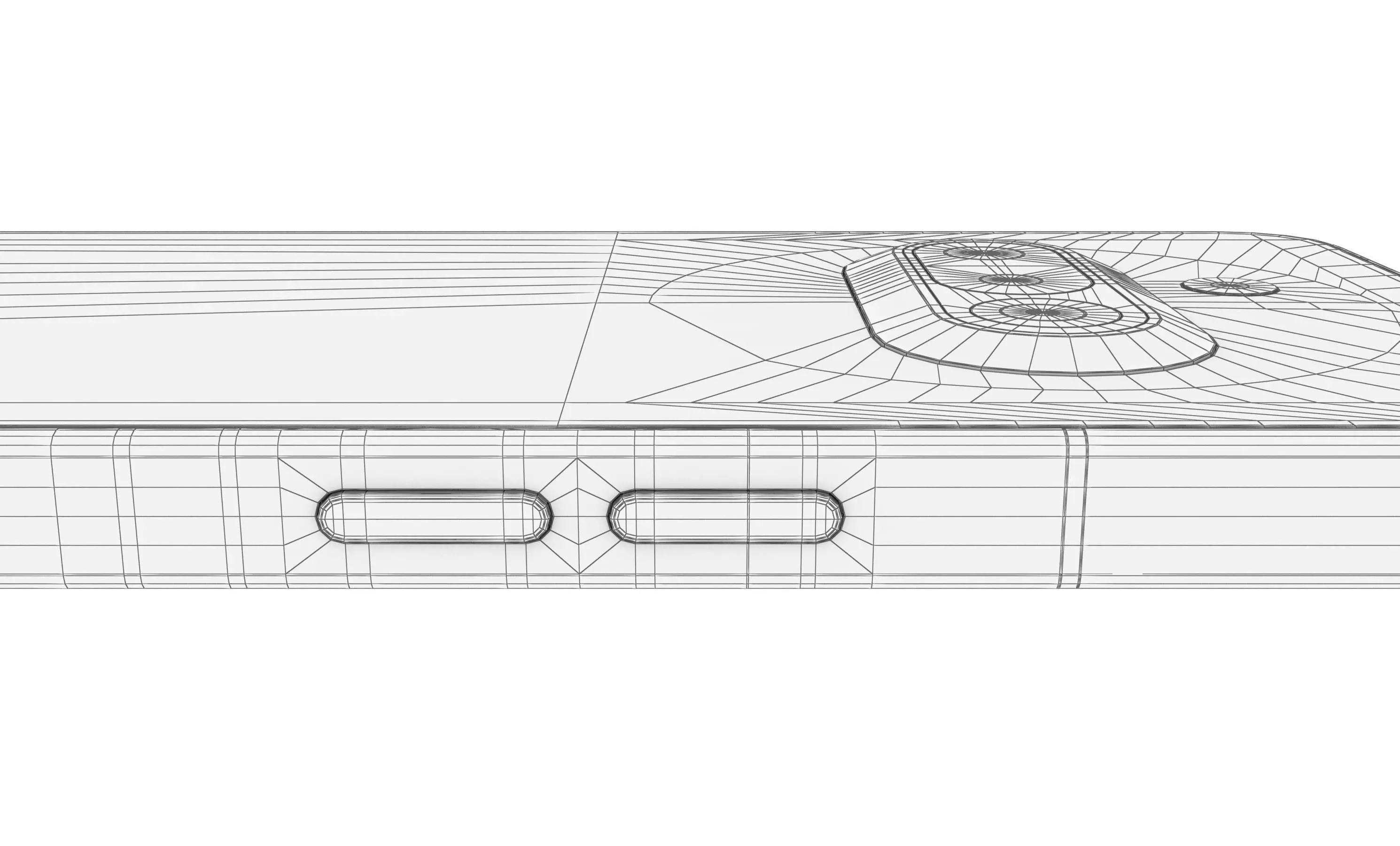 Nothing Phone 3a White 3D model_29