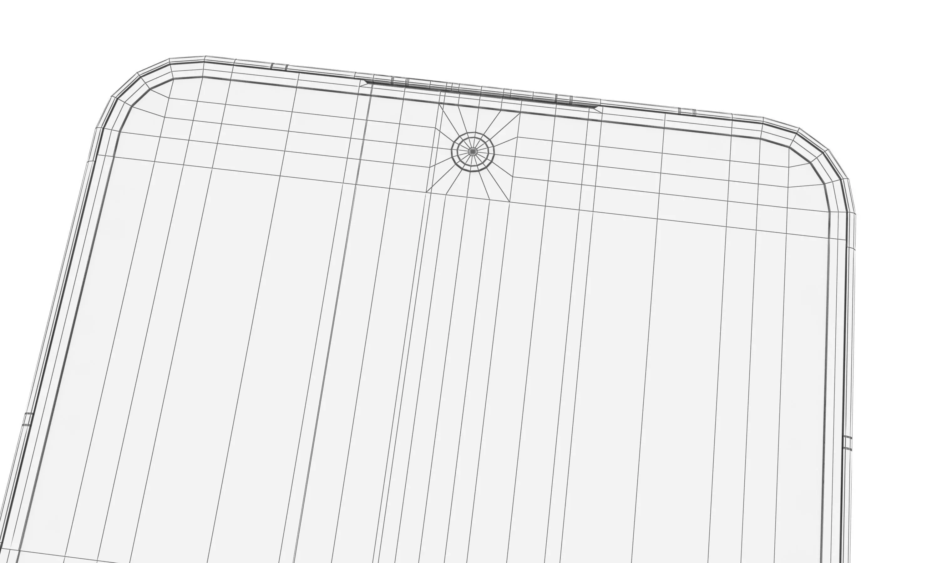 Nothing Phone 3a White 3D model_27