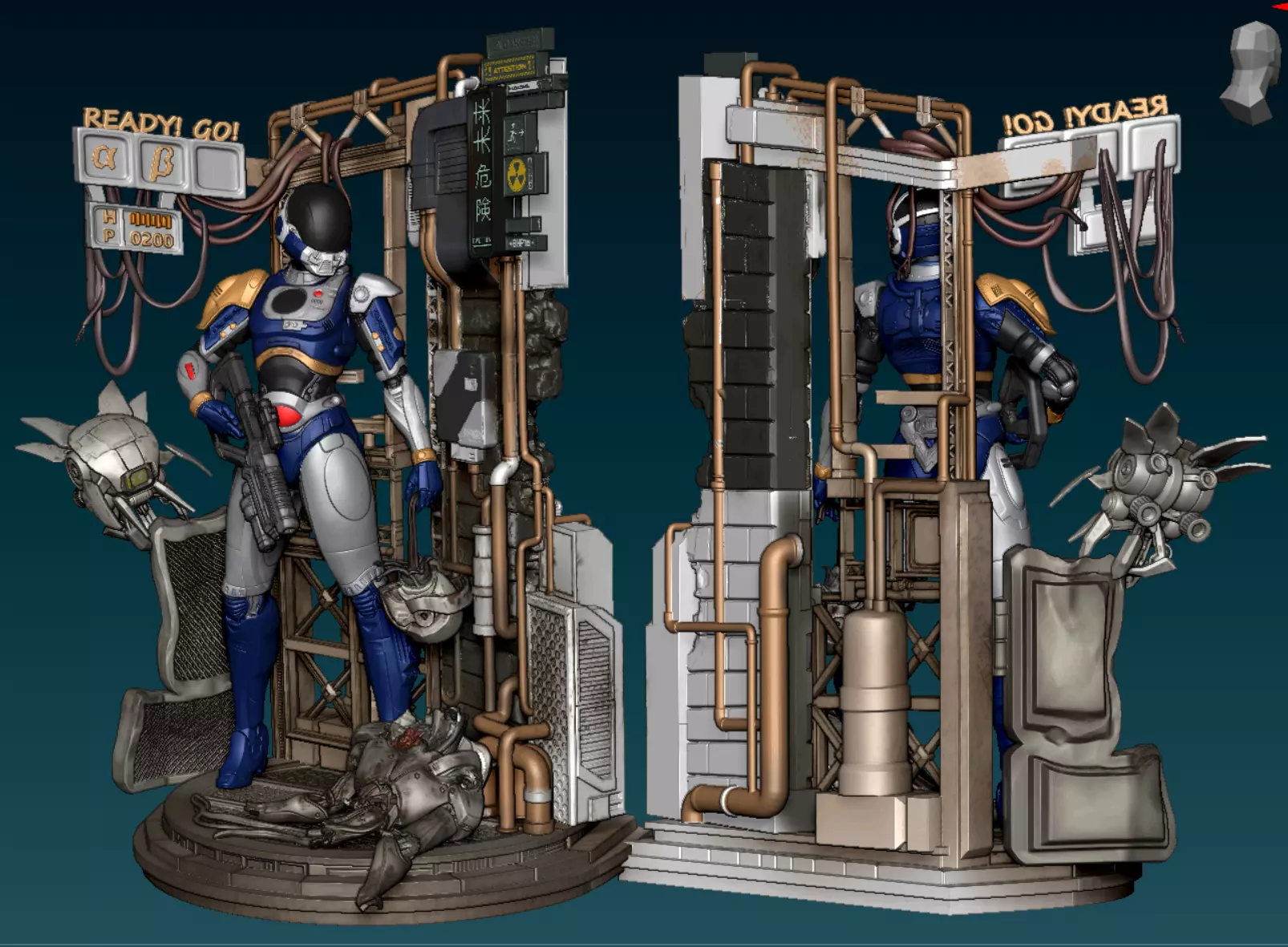 Super Rescue Solbrain NES - 3D print model 3D print model_2