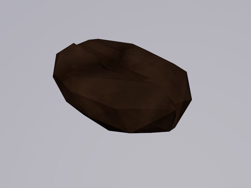 Coffee Beam Free low-poly 3D model_0