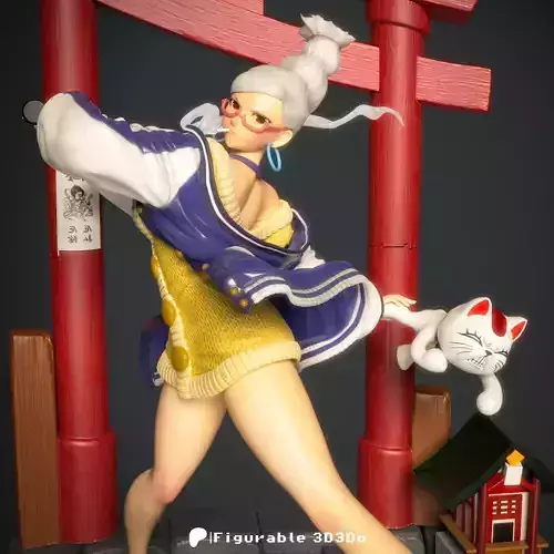 Seiko Ayase - Dandadan - 3D printable