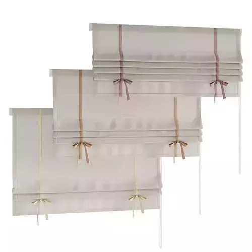 Roman Curtain with Bows