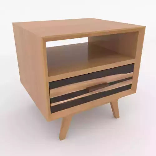 Mid-Century Modern Side Table Oslo