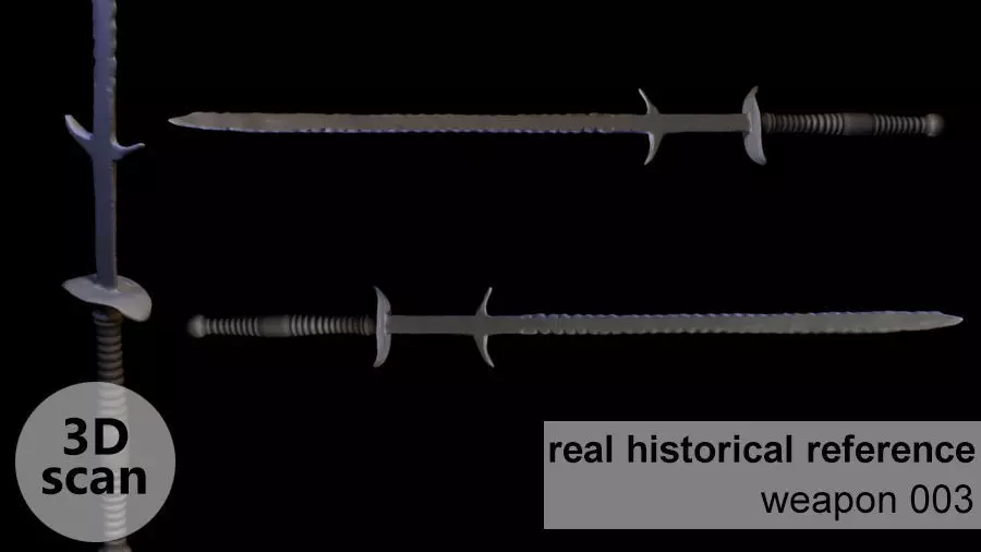Historical weapon 003 3D print model_0