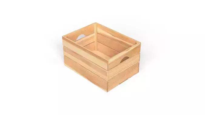 Open Wooden crate