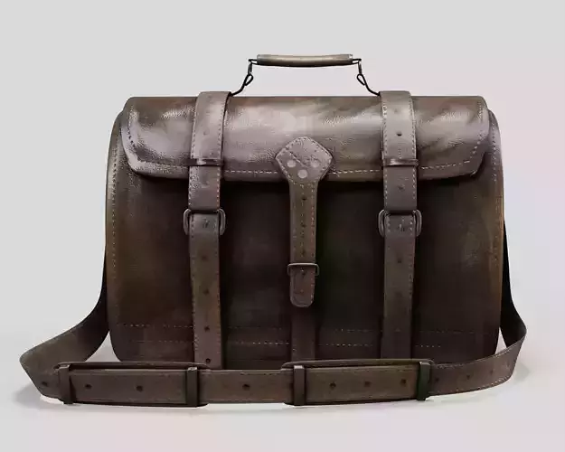 Leather Laptop Bag-Briefcase 