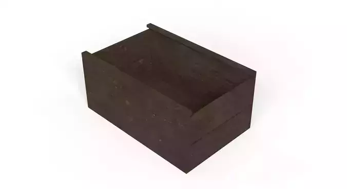 Open  wooden Crate