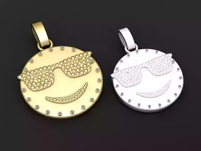 EMOJI FACES PENDANT 