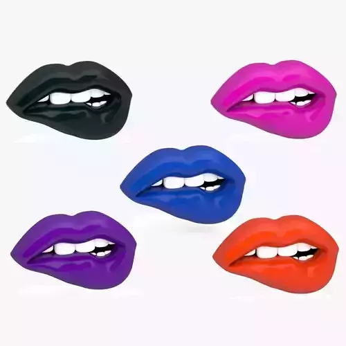 lips biting Collection  