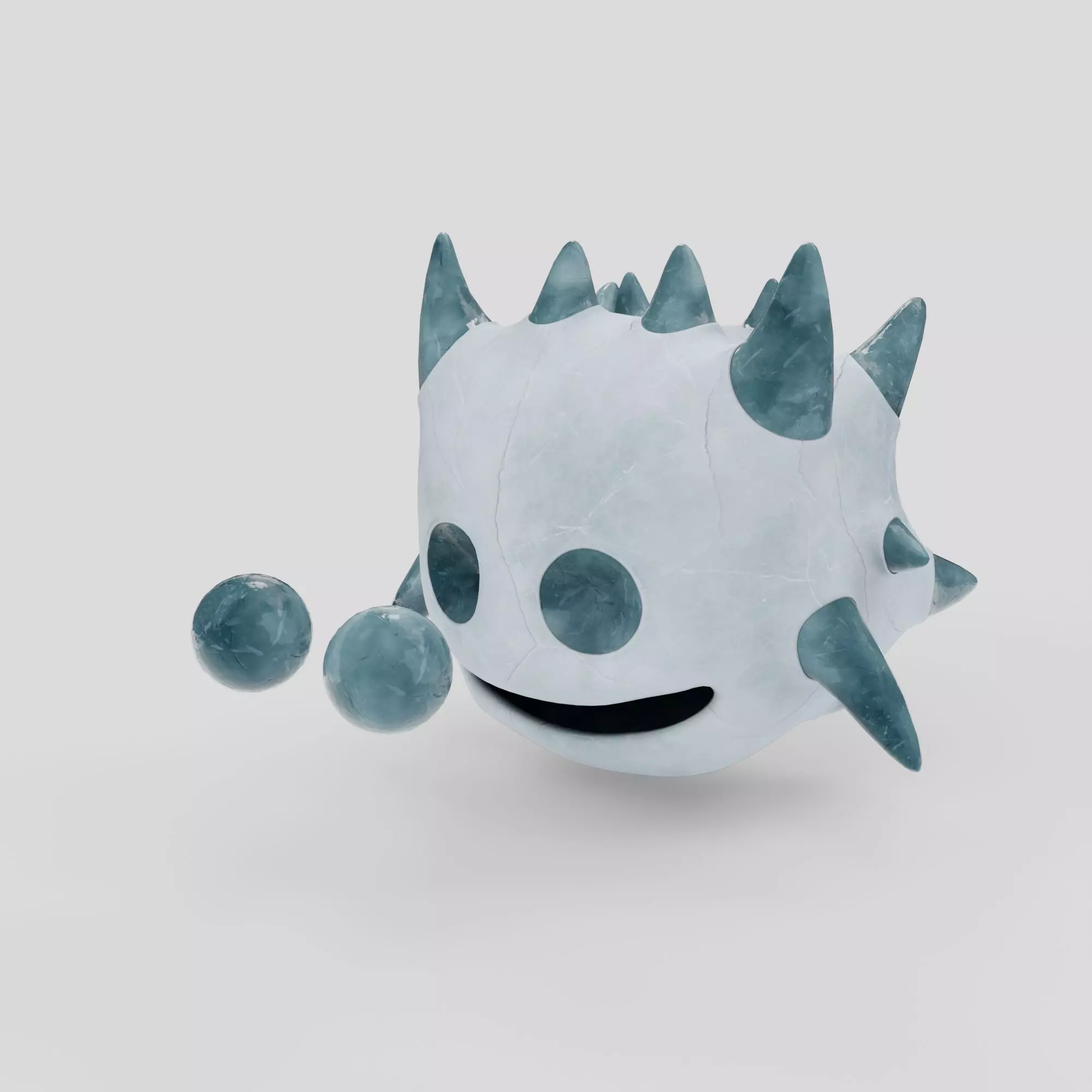 Ice and Snow Fantasy Creature 3D model_8