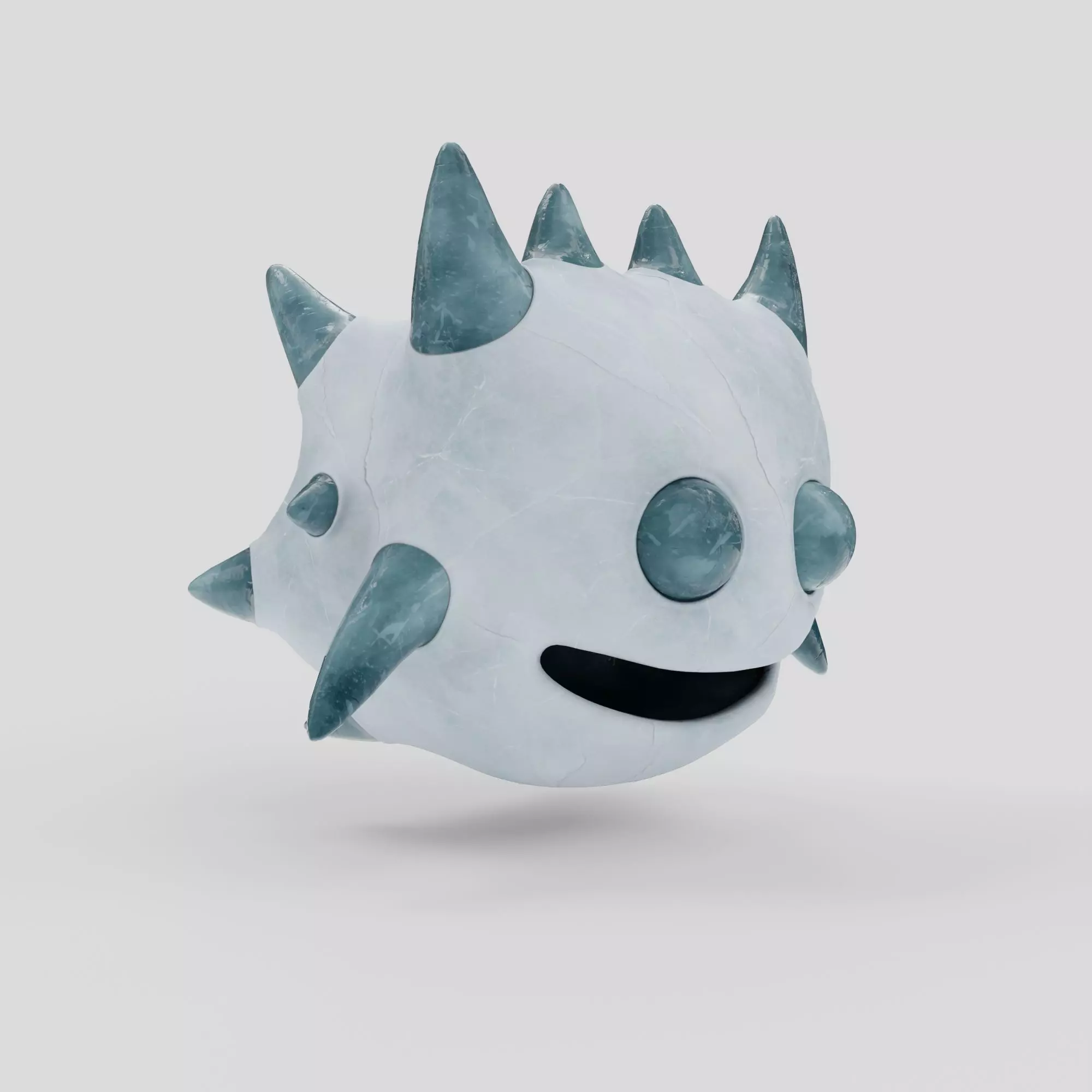 Ice and Snow Fantasy Creature 3D model_5