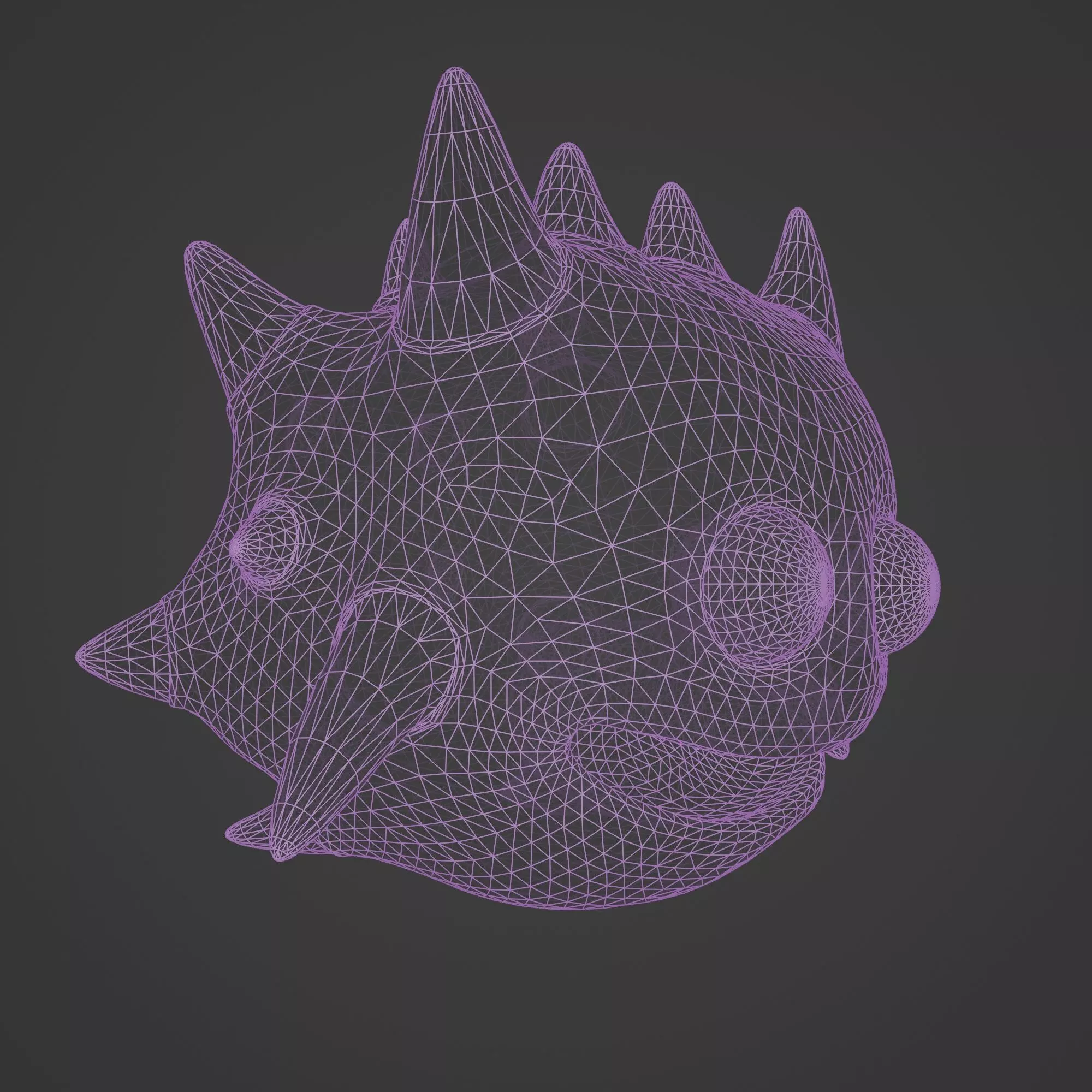 Ice and Snow Fantasy Creature 3D model_15