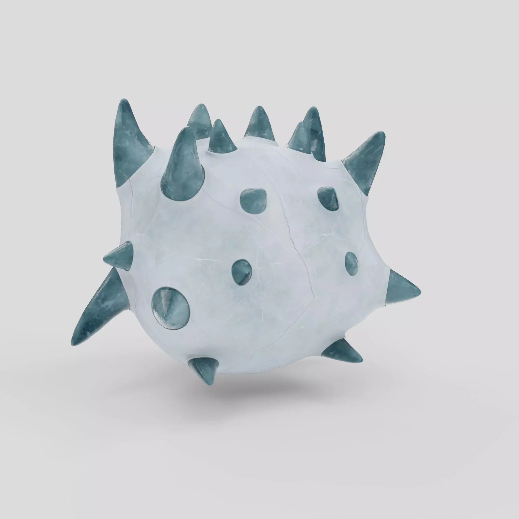 Ice and Snow Fantasy Creature 3D model_3