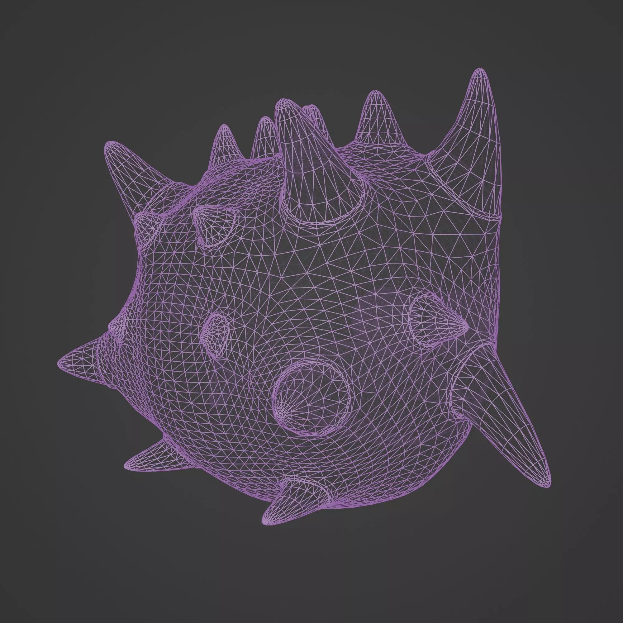 Ice and Snow Fantasy Creature 3D model_14