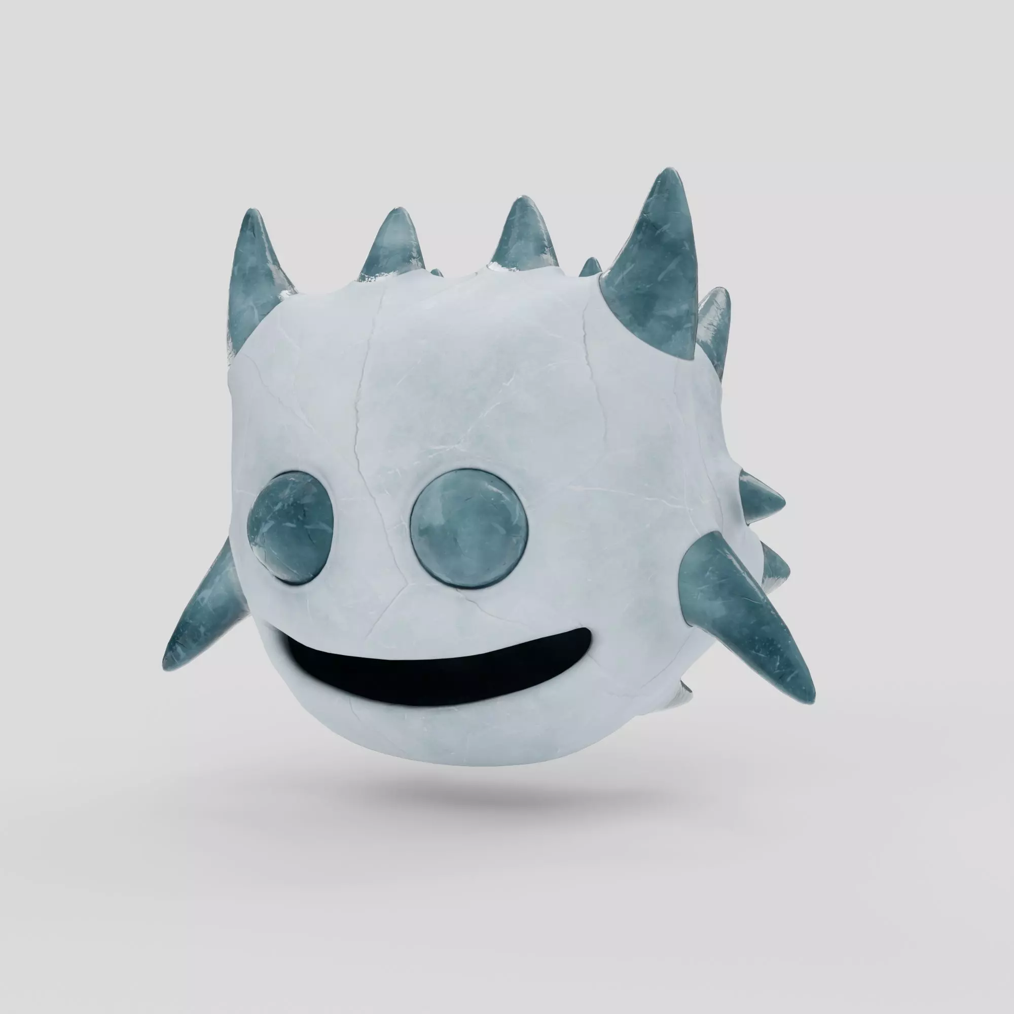 Ice and Snow Fantasy Creature 3D model_0