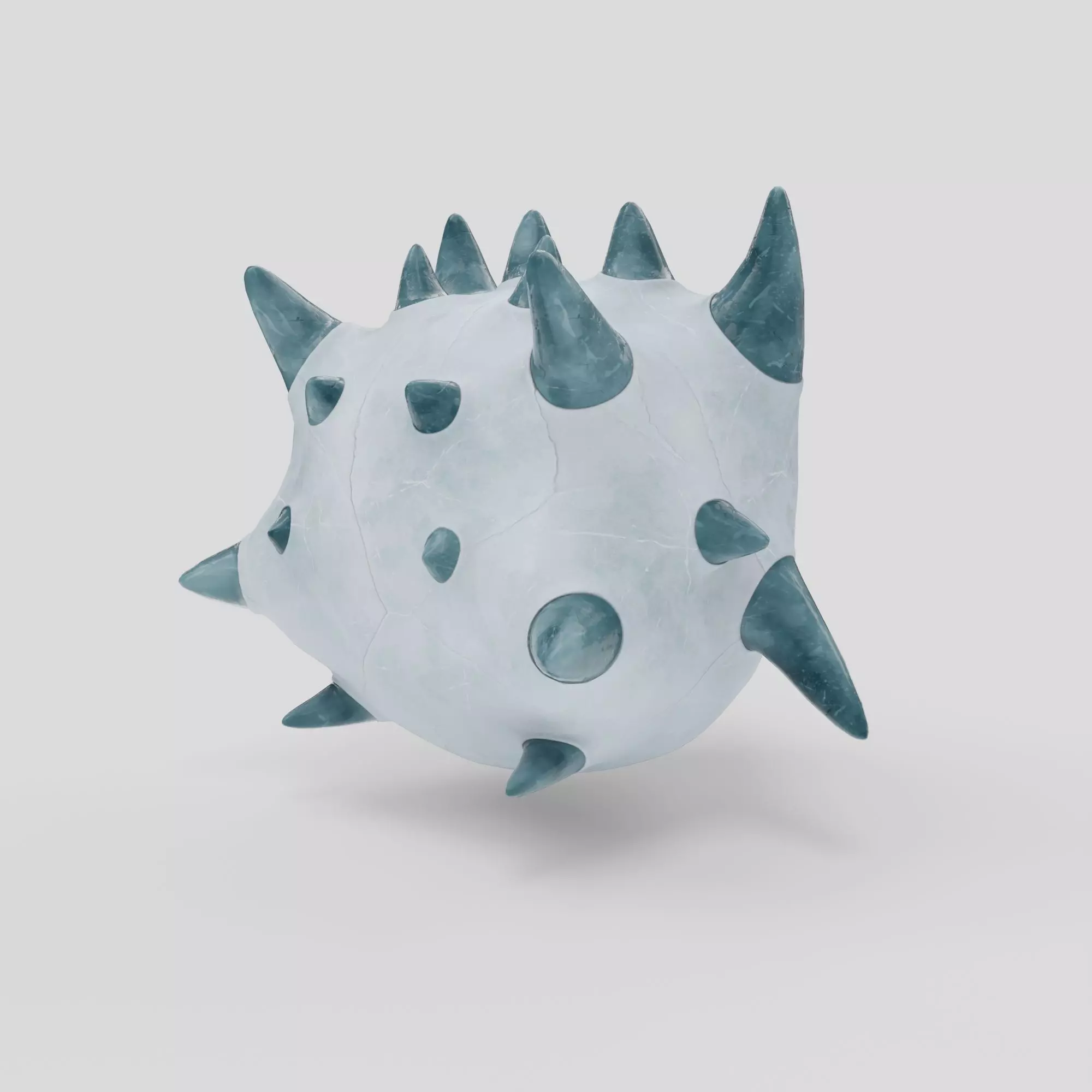 Ice and Snow Fantasy Creature 3D model_4