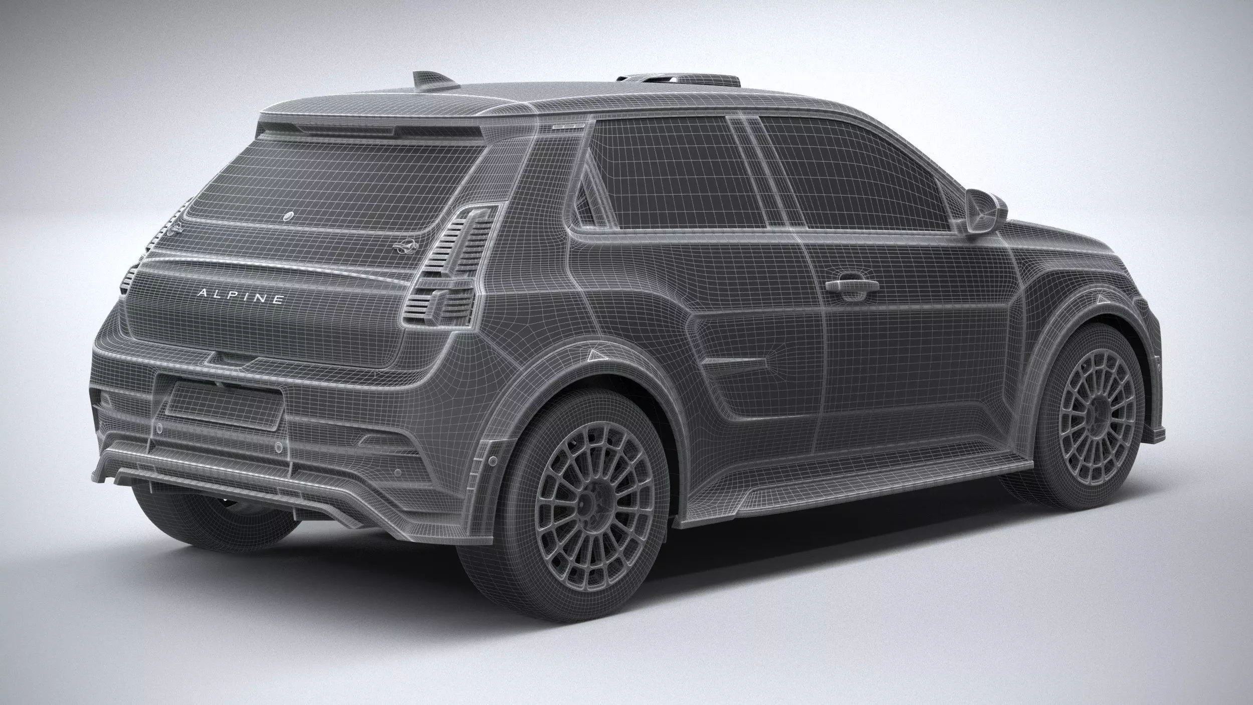 Alpine A290 Rallye 2026 3D model_27