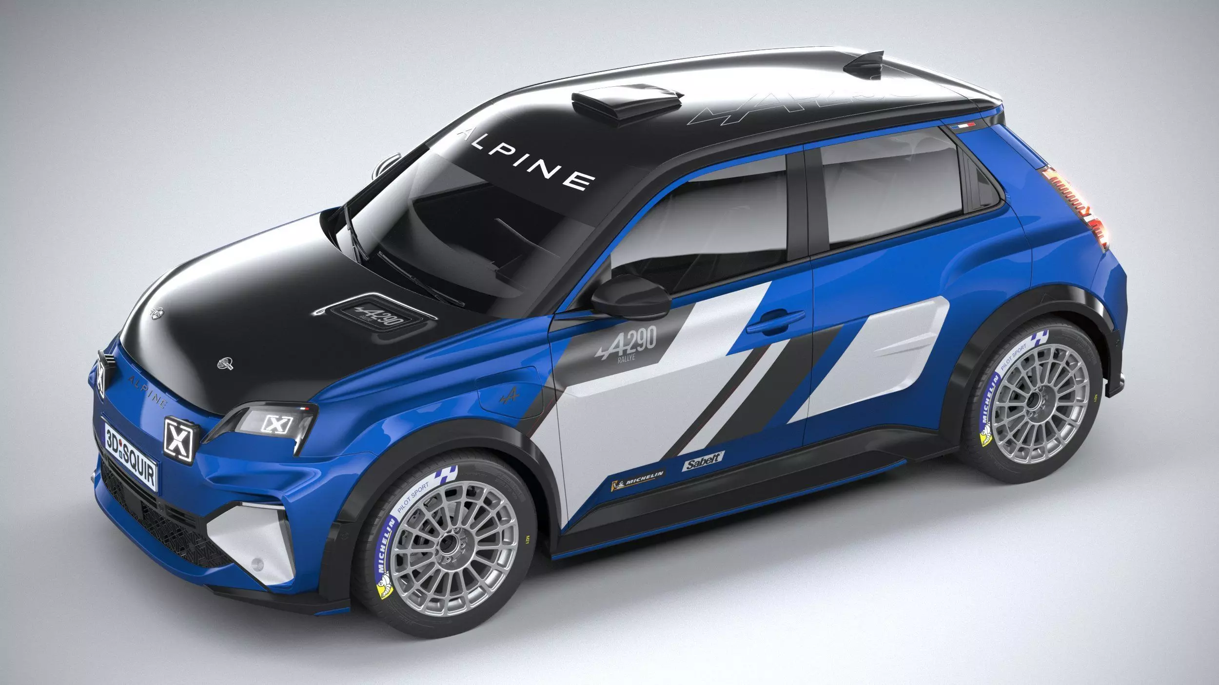 Alpine A290 Rallye 2026 3D model_7