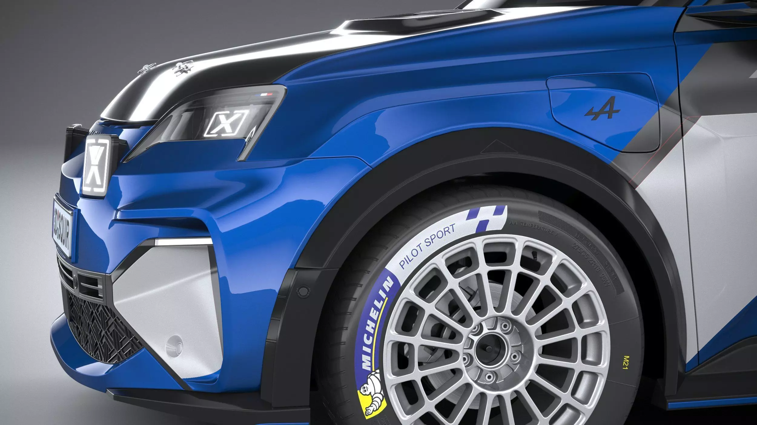 Alpine A290 Rallye 2026 3D model_3