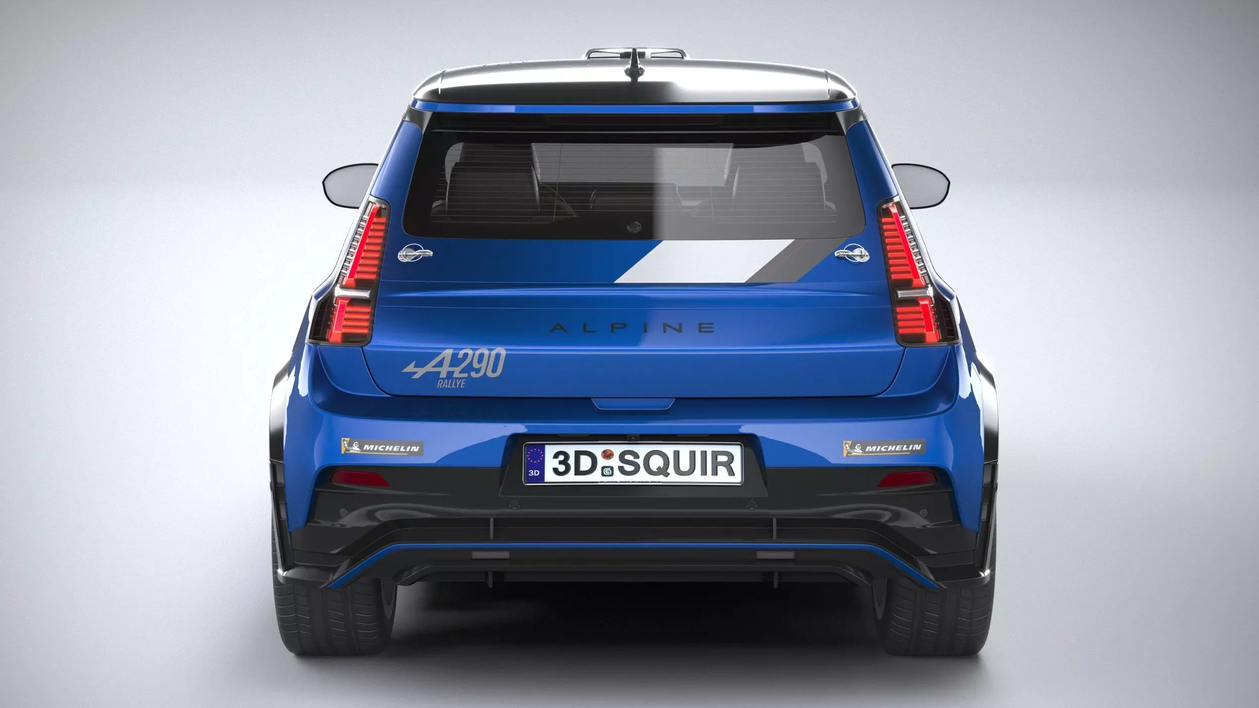 Alpine A290 Rallye 2026 3D model_4