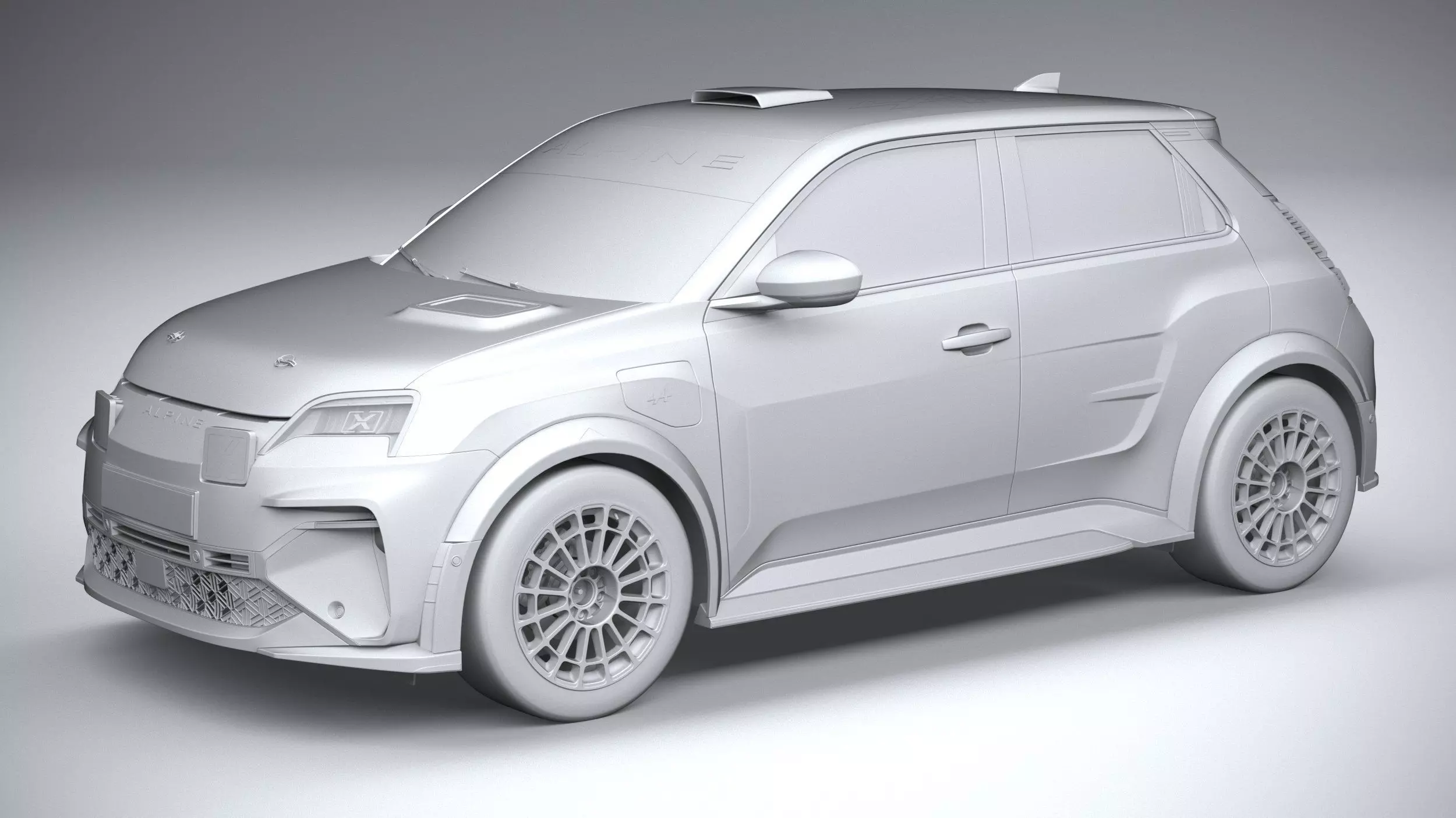 Alpine A290 Rallye 2026 3D model_19