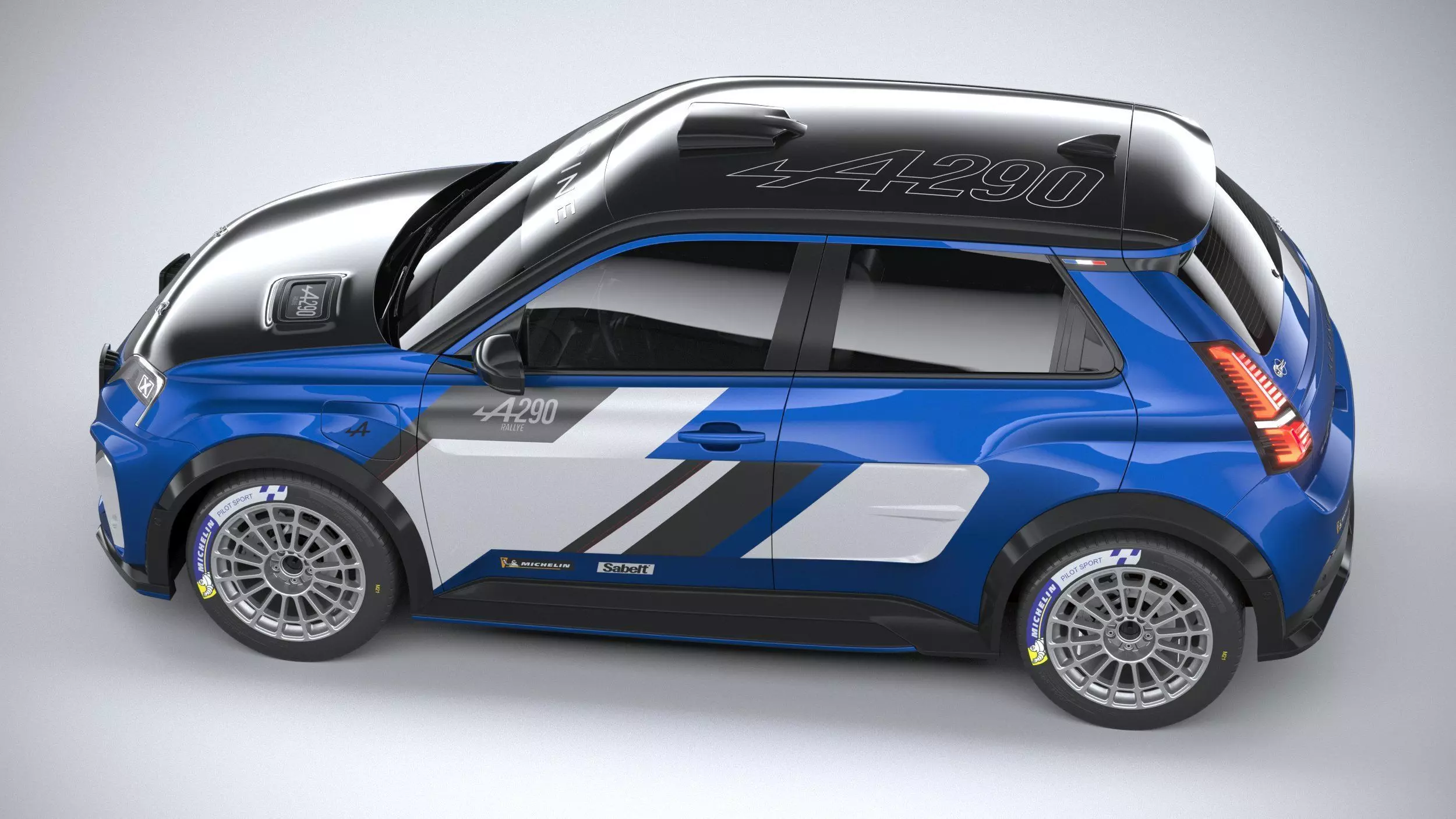 Alpine A290 Rallye 2026 3D model_9