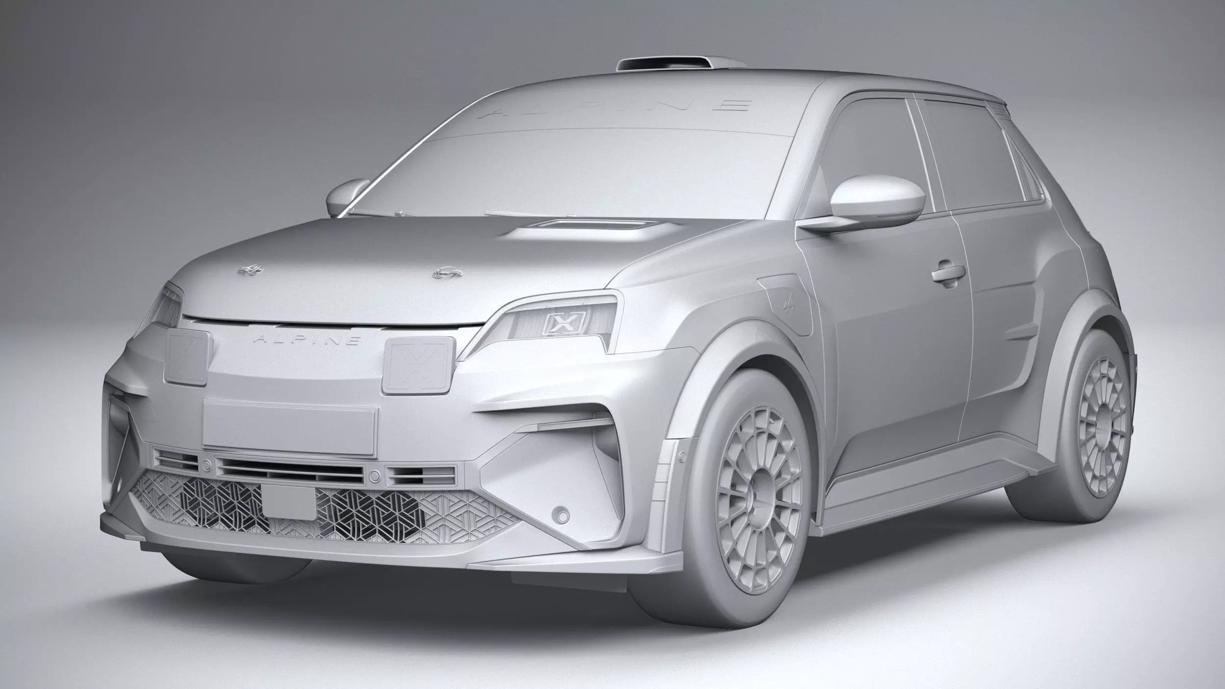 Alpine A290 Rallye 2026 3D model_20