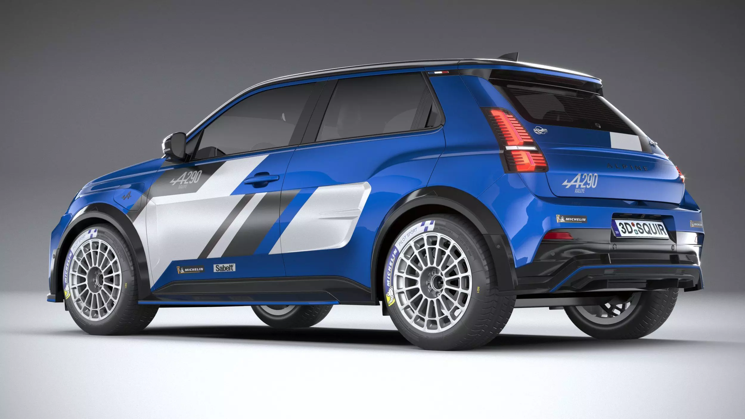 Alpine A290 Rallye 2026 3D model_5