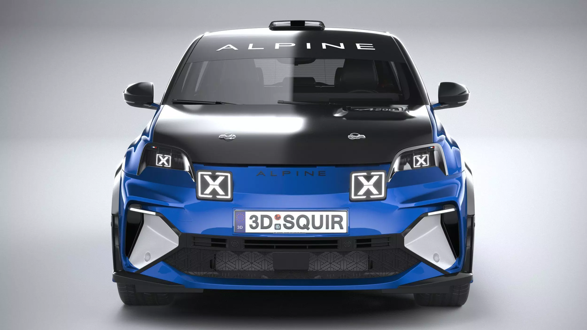 Alpine A290 Rallye 2026 3D model_13
