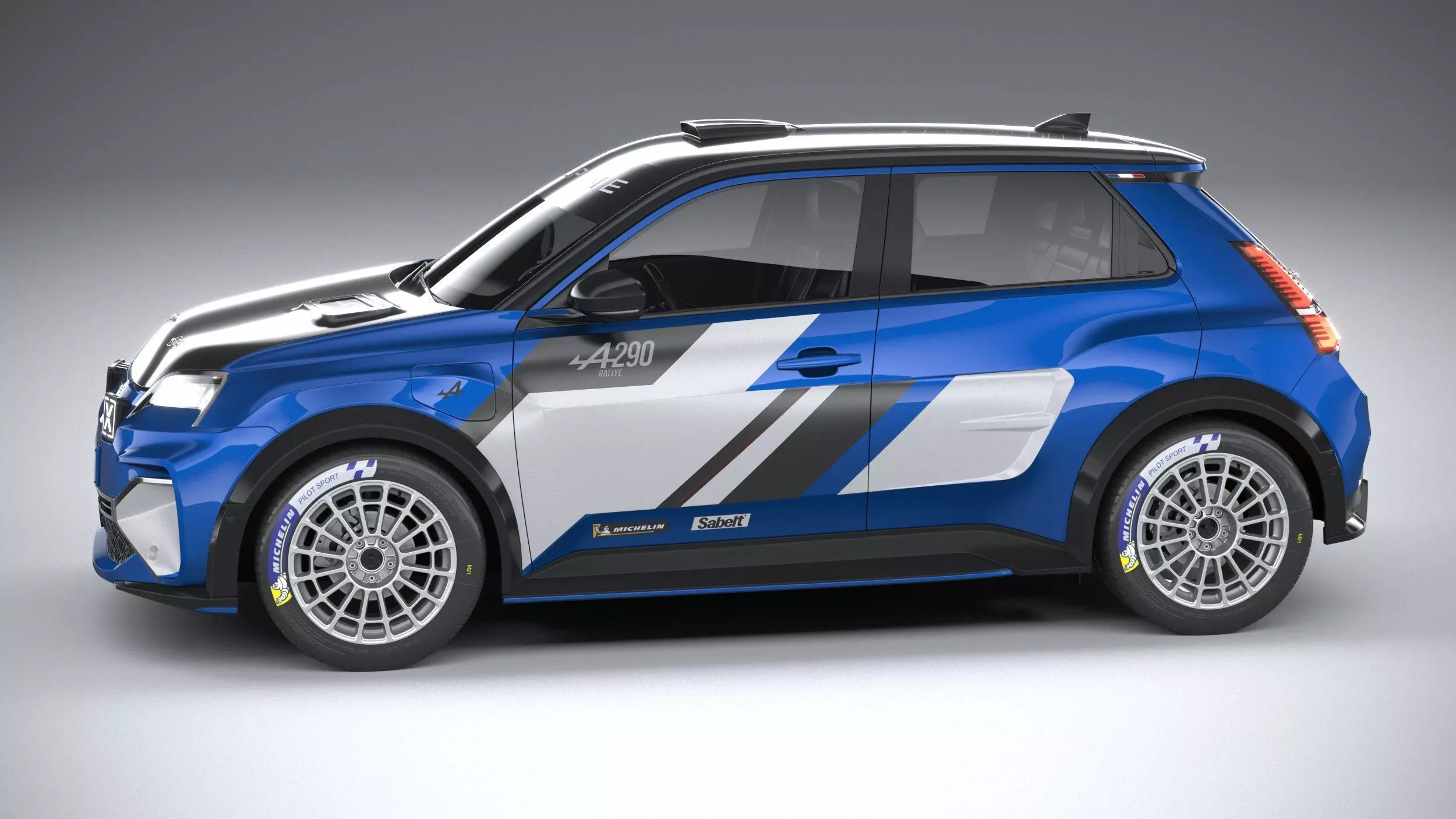 Alpine A290 Rallye 2026 3D model_8