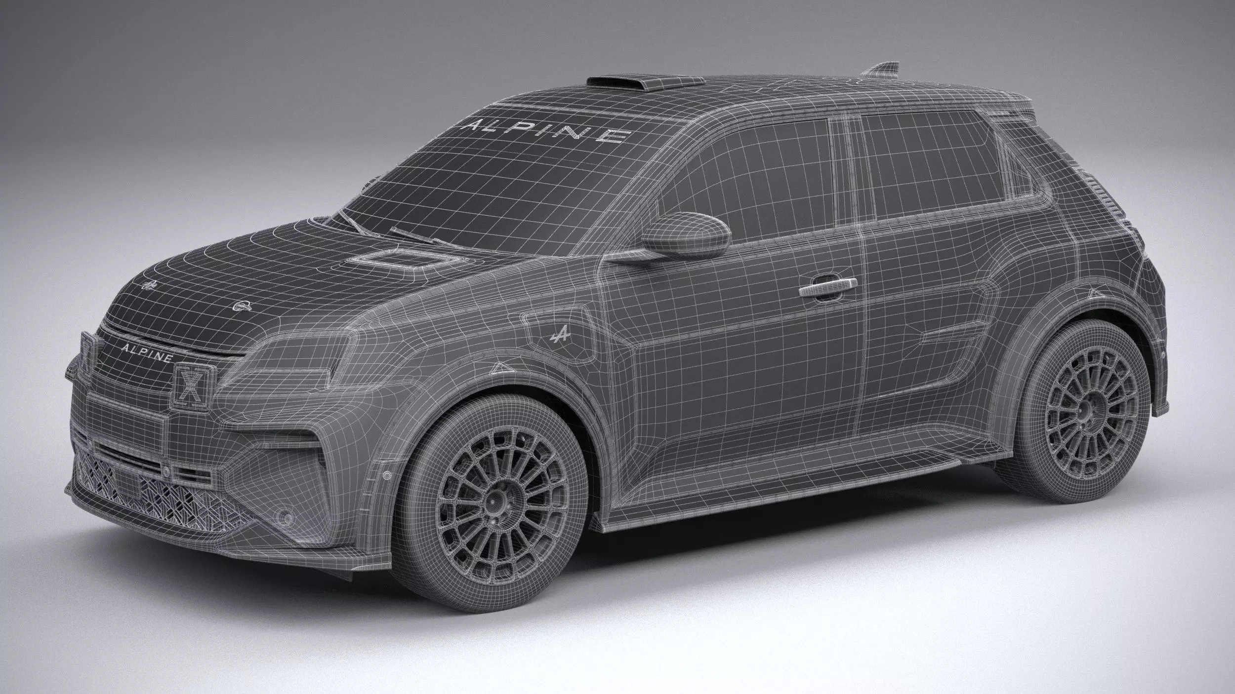 Alpine A290 Rallye 2026 3D model_28