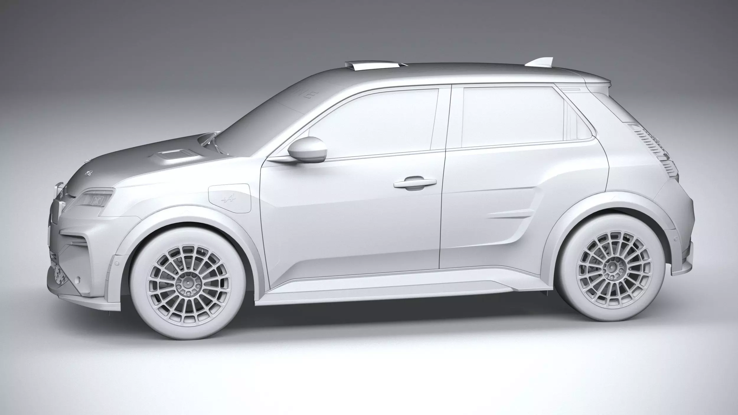 Alpine A290 Rallye 2026 3D model_22