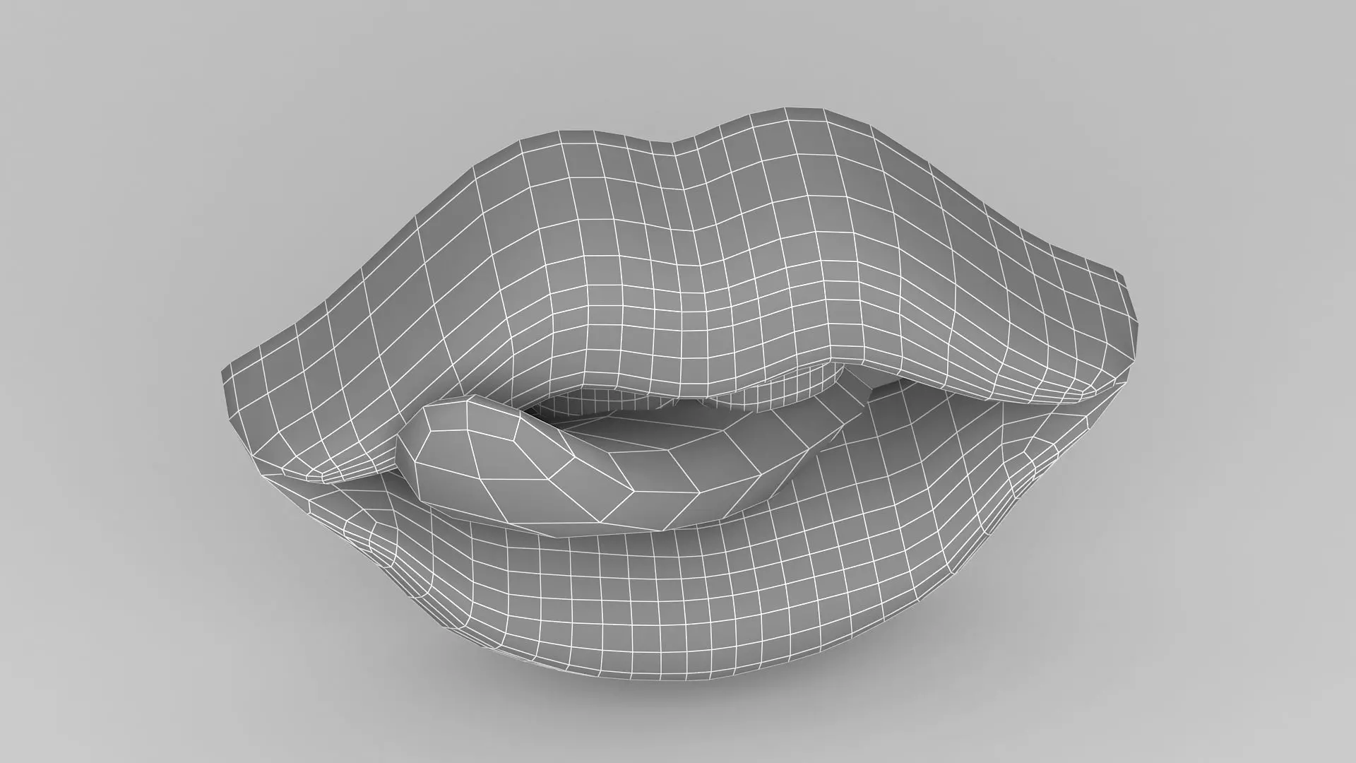 black Tongue Licking 3D model_8