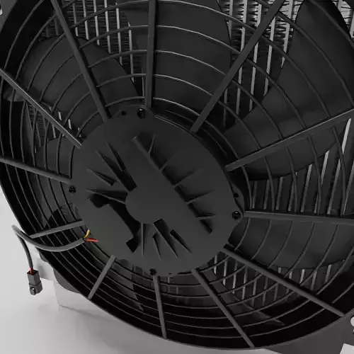 Mishimoto Heat Exchanger 3D model 6