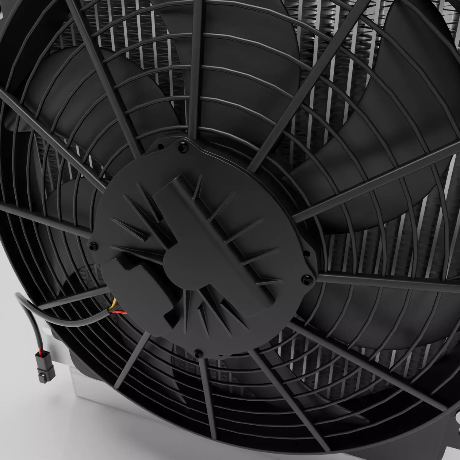 Mishimoto Heat Exchanger 3D model_5