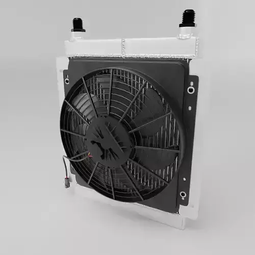 Mishimoto Heat Exchanger 3D model 3