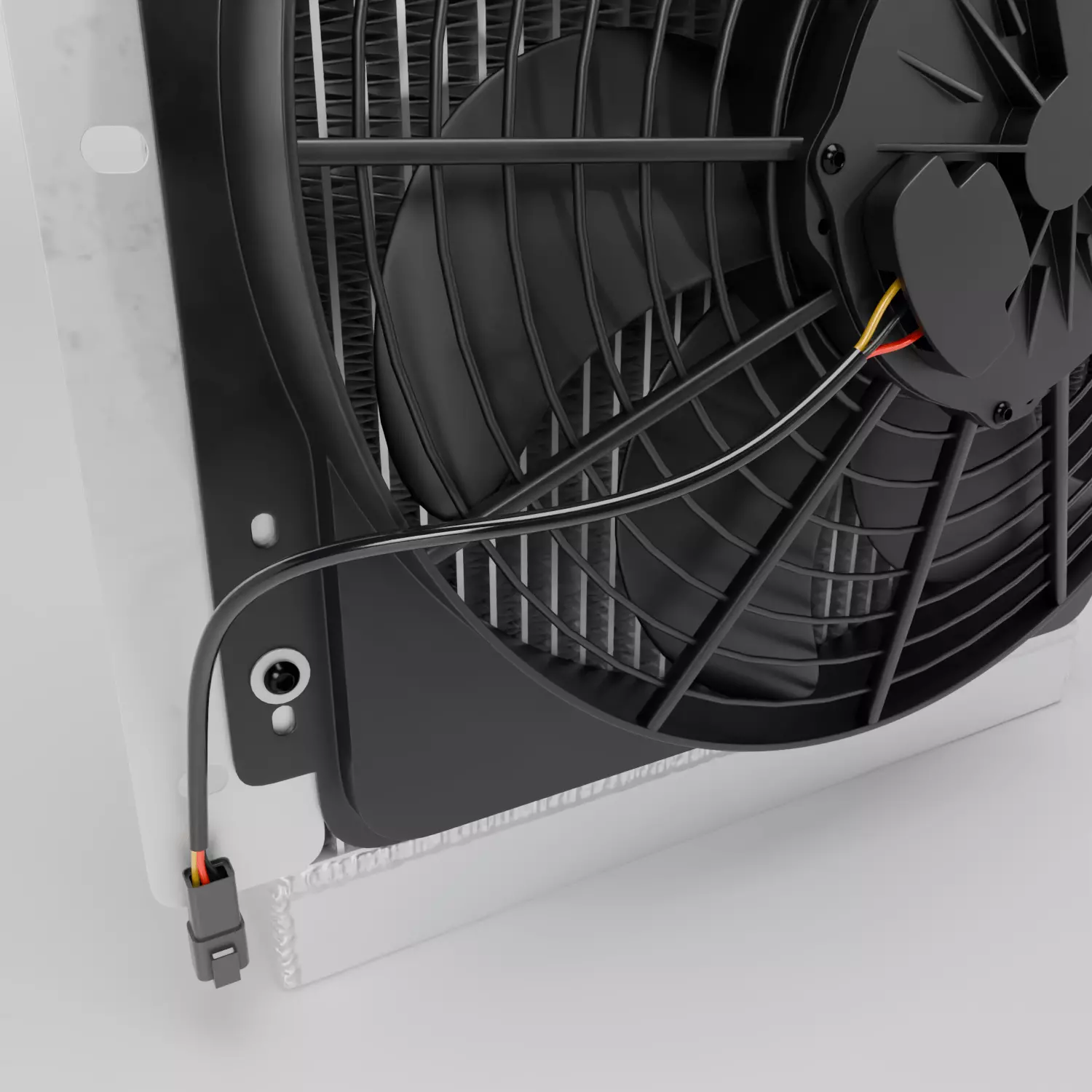 Mishimoto Heat Exchanger 3D model_4