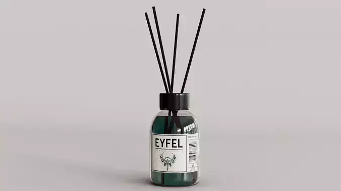 Eyfel Perfume Reed Diffuser Melek Angel Low-poly 3D model