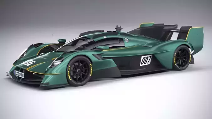 Aston Martin Valkyrie LM 2026 3D model