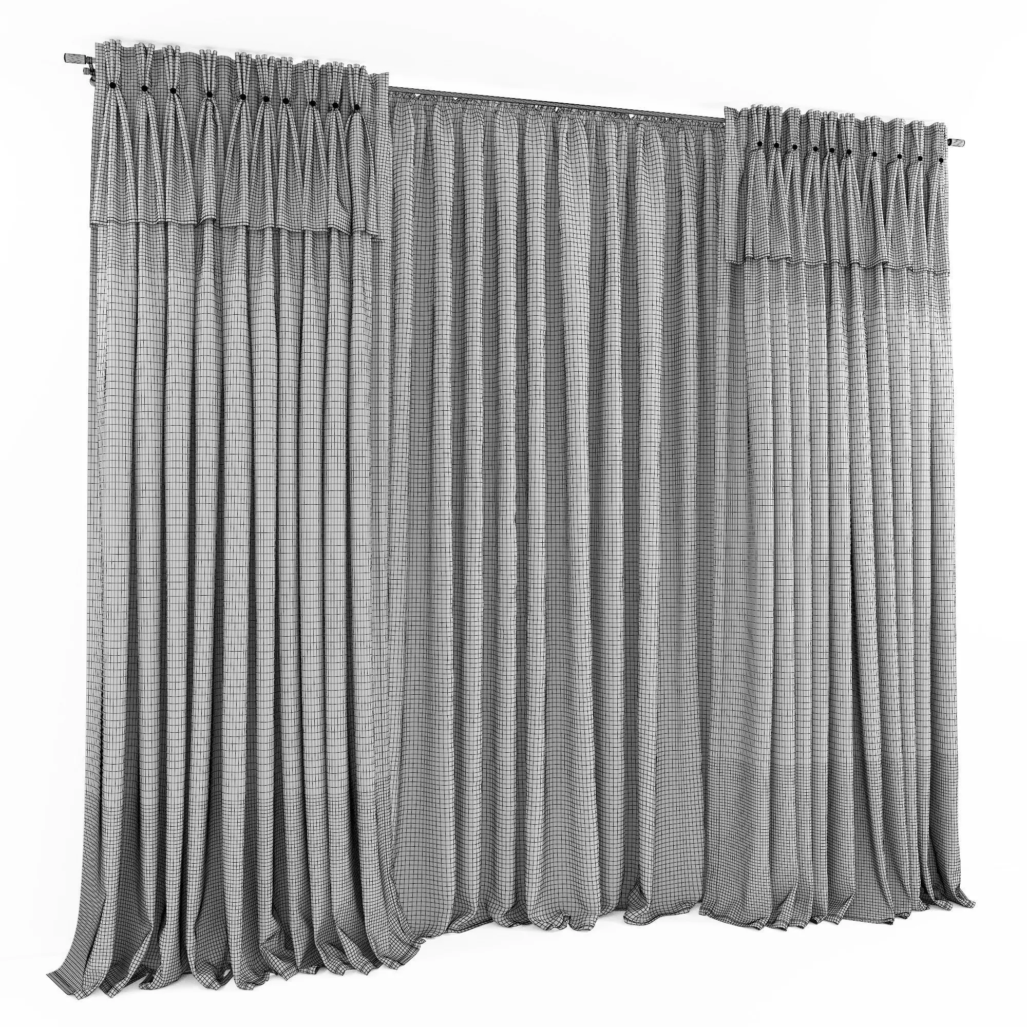 Curtains 54 3D model_6